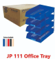 Prime Office Tray JP-111 Blue Set of 4