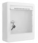 Plastic Wall Mount Suggestion Letter Box with Key Lock