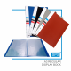 Display Book Portfolio File Clear 20 Pocket Leaf A3