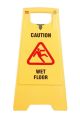 Caution Sign Board Wet Floor