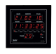 Ajanta Quartz Digital Red Led Sqare Wall Clock Olc - 302