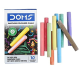 Doms Dustless Coloured Chalk Pack of 10