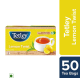 Tetley Black Tea - Lemon Twist, 50 Tea Bags
