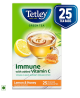 Tetley Green Tea - Lemon & Honey, 25 Bags