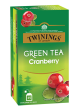 Twinings Green Tea - Cranberry, 25 Bags