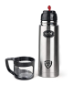 Cello Instyle Stainless Steel Flask, 750 ml, Black