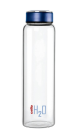 Cello H2O Borosilicate Glass Water Bottle, Microwave Safe, Clear, 1000ml,