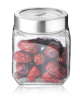 Cube Storage Glass Jar, 1 Piece,580 ml