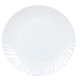 Golden Fish Melamine Round Almond White Plates Set of 6