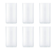 Borosil Large Glass Classic Set of 6