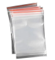 Zip Lock Plastic Bags Self Sealing 12X14