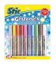 Stic 10 Shades Glitter Glue Pens for Craft Art