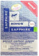 Carbon Paper Kores 210 mm x 330 mm Blue