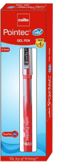 Cello Pointec Gel Pen Red