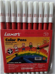 Luxor Sketch Pen Red Colour