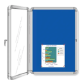 Acrylic Door Cover Notice Board H2ft W3ft