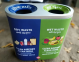 Trio Bins Plastic 2 in 1 Recycle Bin