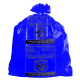 Biohazard-Medical Waste Garbage Bag Blue Medium