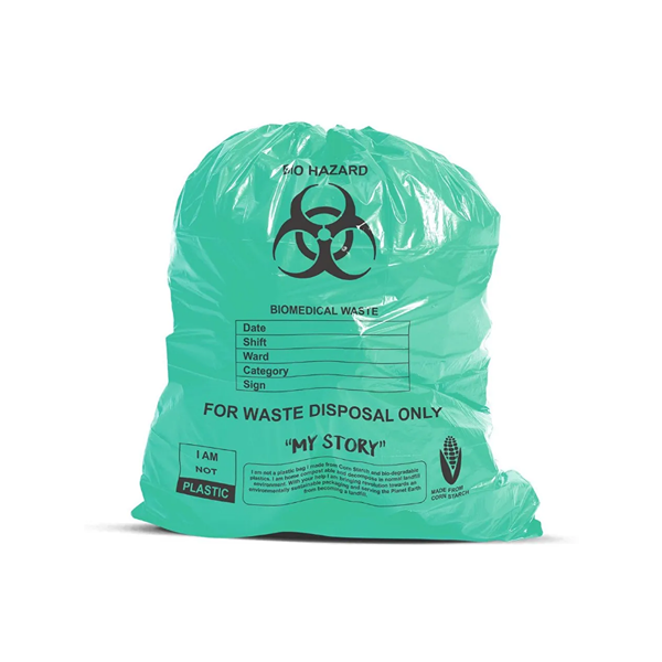 12-16 Gallon BowTie Biohazard Bags by MTC Bio, A8001R